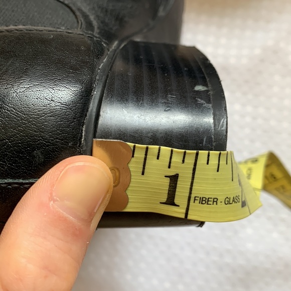 Enzo Angiolini Metal Toe ankle boots black leather 8.5 - Picture 8 of 9